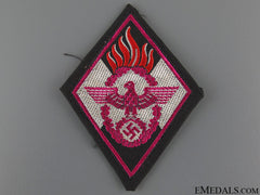 Hj Fire Defence Sleeve Cloth Badge