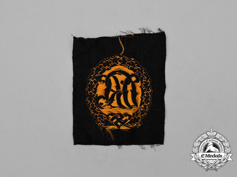 a_mint_and_unissued_drl_gold_grade_sports_badge;_cloth_version_i_472_1_1