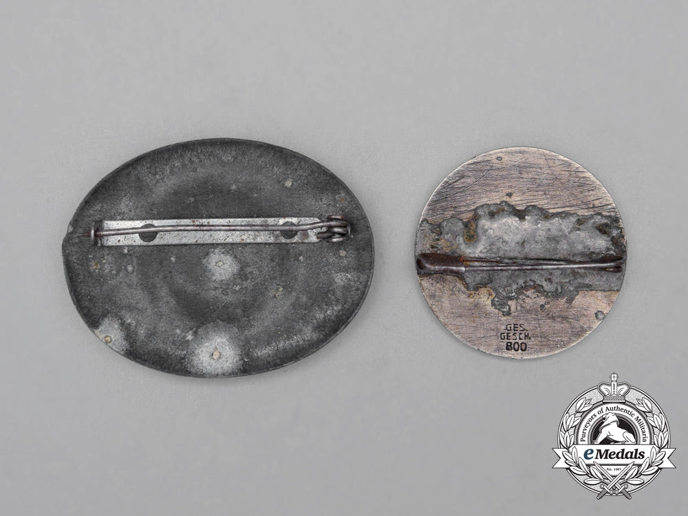 a_grouping_of_two_third_reich_period_german_civilian_membership_badges_i_474_2