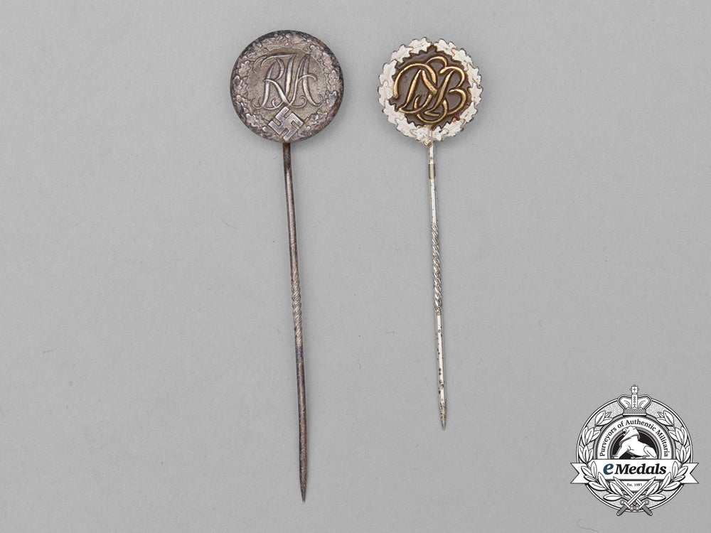 two_third_reich_period_german_miniature_stick_pins_i_690_1