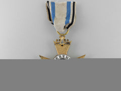 A Bavarian Military Merit Cross; First Class