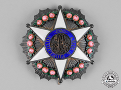 Brazil, First Republic. An Order Of The Rose, Dignitary's Star, By G. Wolfers, C.1900