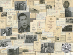 Germany, Luftwaffe. The Documents, Flight Books, And Photographs Of Ace Ulrich Wernitz