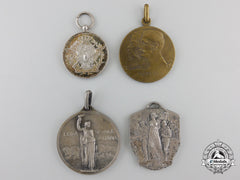 Four Italian Medals & Awards
