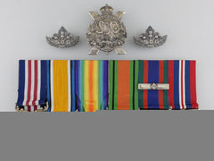 Canada. A First War Military Medal Group To Sergeant John Brunette