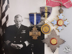 The Awards Of Admiral John Mccain Who Orchestrated Guadalcanal