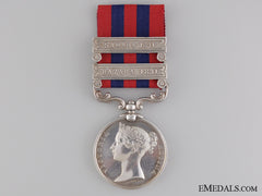 An 1854 India General Service Medal To A Canadian Sergeant