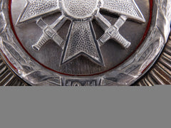 A 1957 Issued German Cross In Silver