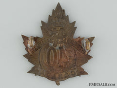 40Th Battalion (Halifax, Nova Scotia) Cap Badge Cef