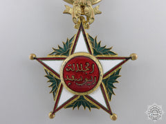 A Moroccan Order Of Ouissam Alaouite; Officer