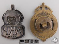 Two British War Volunteer & Service Badges