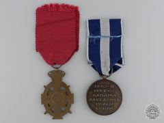 Greece. Two Medals & Orders, C.1945