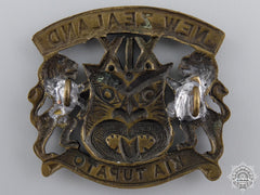 A New Zealand First War 19Th Reinforcements Cap Badge