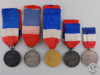 five_early_twentieth_century_french_minister_of_trade_and_industry_honour_medals_img_02.jpg55536853bb35f