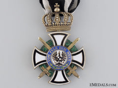A Prussian House Order Of Hohenzollern, Knight's Cross By Godet & Söhn