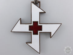 A Romanian Order Of The Cross Of Queen Marie; Commander