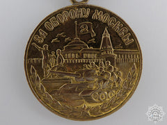 A Soviet Medal For The Defence Of Moscow