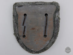 A Uniform Removed Army Issued Krim Shield