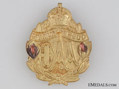 Wwi Queen Mary's Army Auxiliary Corps Cap Badge