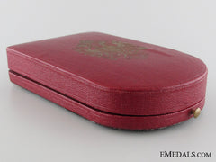 A Cased Austrian Long Service Cross; 2Nd Class