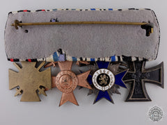 A First War Bavarian Order Of Military Merit Medal Bar