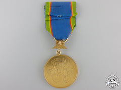 A Thai Order Of The Crown; Gold Grade Medal