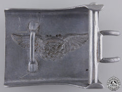 An Enlisted Man's Rlb/Luftschutz Belt Buckle; 2Nd Pattern