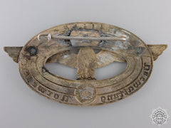 A Military Administration Of Norway Badge; Numbered