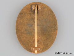 Wound Badge; Gold Grade By Marker 30