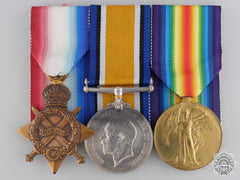A First War Medal Bar To A Battle Of Jutland Participant