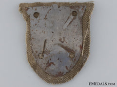 An Army Issued Krim Shield On Canvas