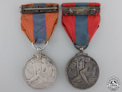 Two Imperial Service Medals