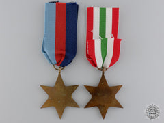Two Second War British Campaign Stars