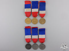 Six French Ministry Of Labour And Social Security Honour Medals