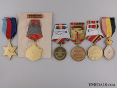 Six European Medals