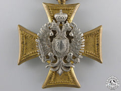 An Austrian Long Service Cross With Mother Of Pearl