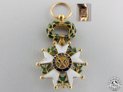 France, Iii Republic. A Legion D'honneur In Gold, Miniature