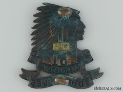 51St Soo Rifles Militia Cap Badge By Gaunt