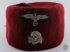 An Ss Fez Of The 13Th Handschar Division