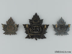 132Nd Battalion (North Shore, New Brunswick) Insignia