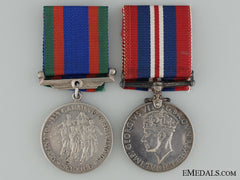 A Second War Medal Pair To The Royal Canadian Air Force