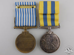 A Korean Service Pair To The Royal Canadian Army Medical Corps