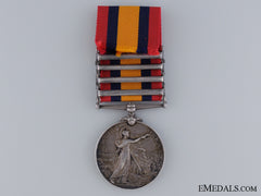 Queen's South Africa Medal To The 1St Riding Regiment