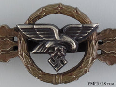 A Luftwaffe Squadron Clasp For Transport Pilots; Bronze Grade