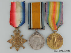 A First War Canadian Trio To Meritorious Service Medal Recipient