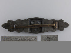 A Bronze Grade Close Combat Clasp By Friedrich Linden, Lüdenscheid