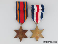 Two British Second War Stars