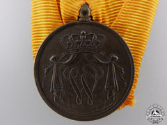 A Dutch Army Long Service Medal; Bronze Grade