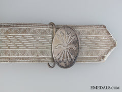 Formal Falange Belt With Buckle