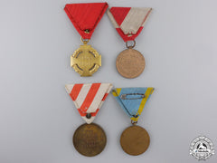 Four Civil Austrian Medals